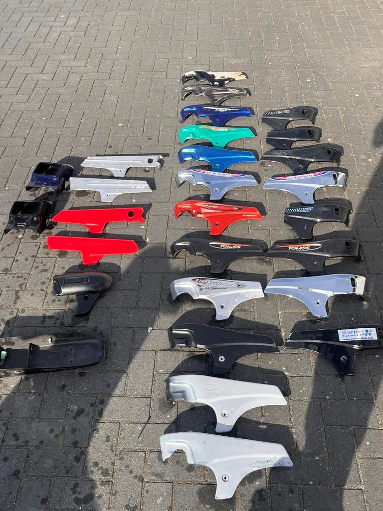 Tomos zijkappen, Gebruikt, ., Ophalen of Verzenden, Kap