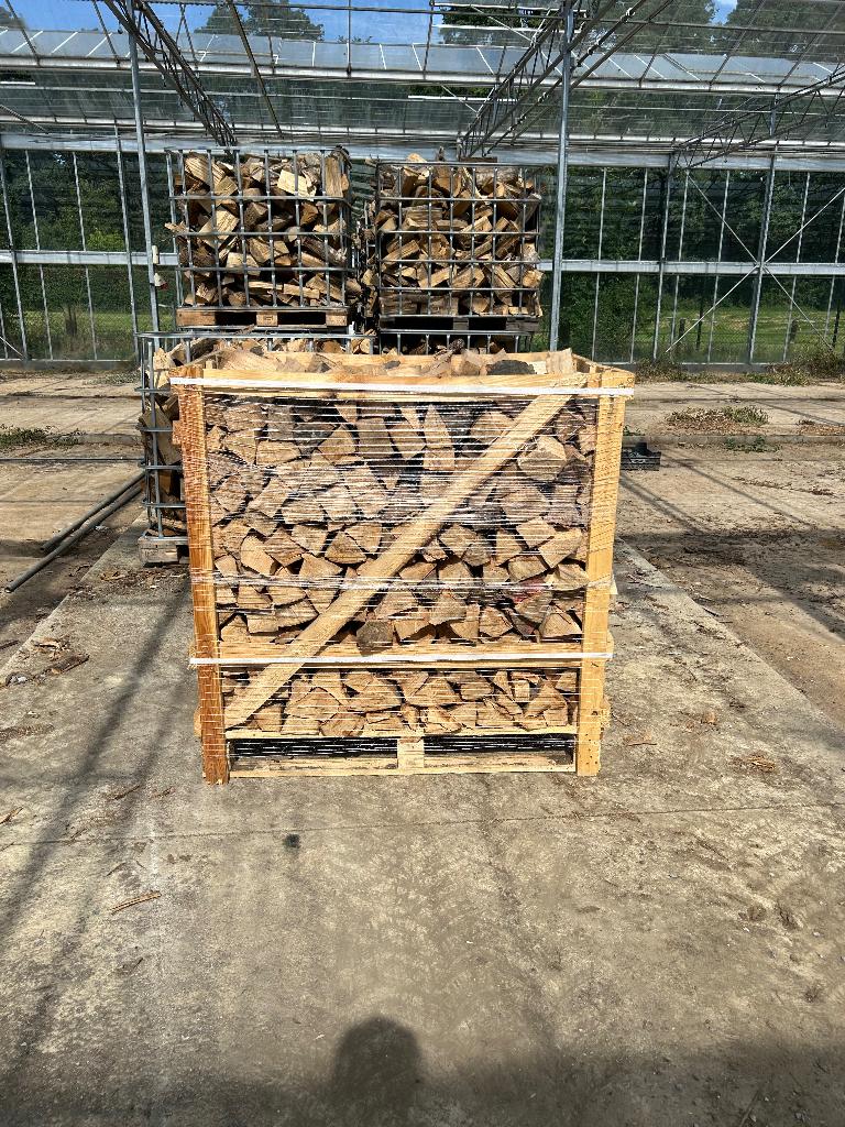 Beukenhout in krat - brandhout, kachelhout, haardhout, Minder dan 3 m³, Ophalen, Beukenhout, Blokken