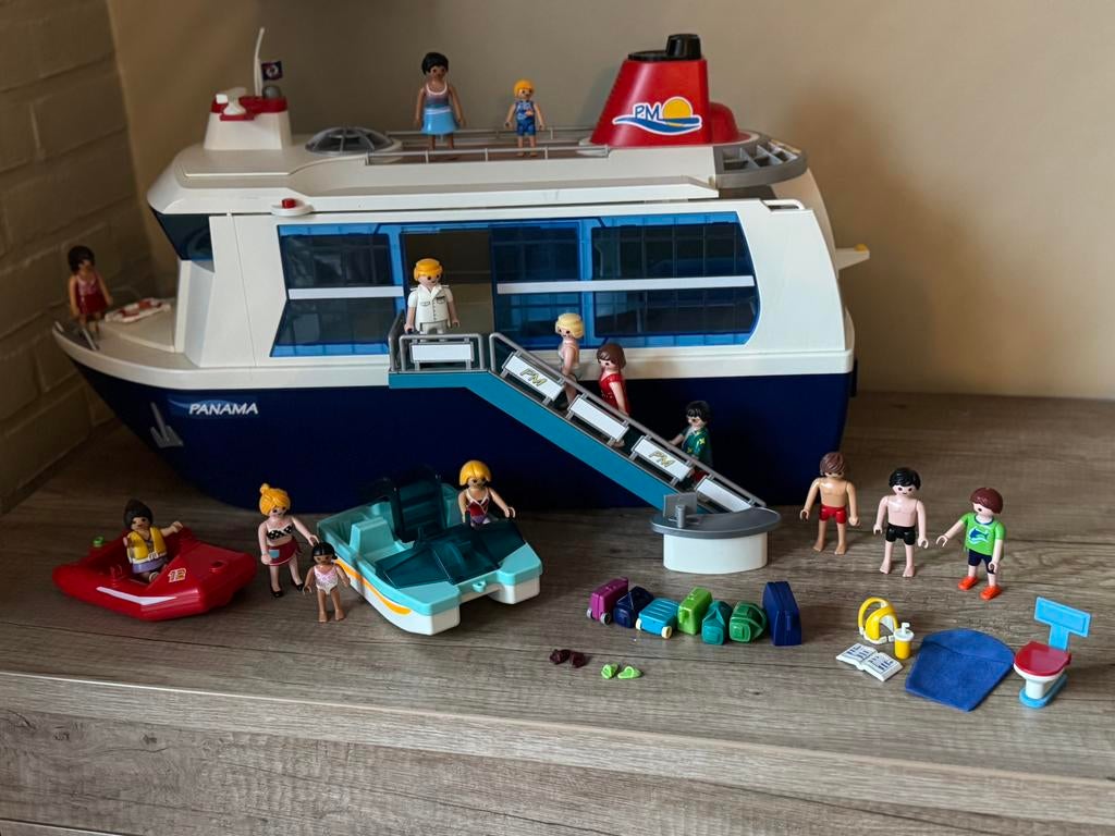 Playmobile cruiseschip, Ophalen of Verzenden, Zo goed als nieuw