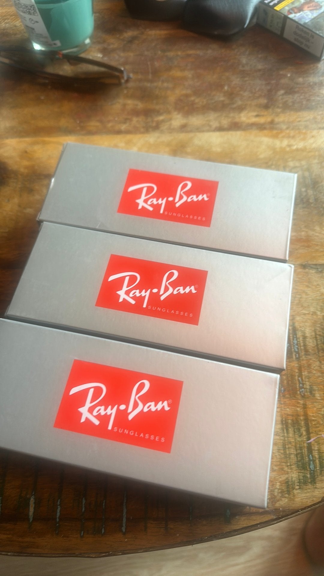 Laatste 3 raybans, Sieraden, Tassen en Uiterlijk, Ophalen of Verzenden, Zo goed als nieuw, Groen, Overige merken