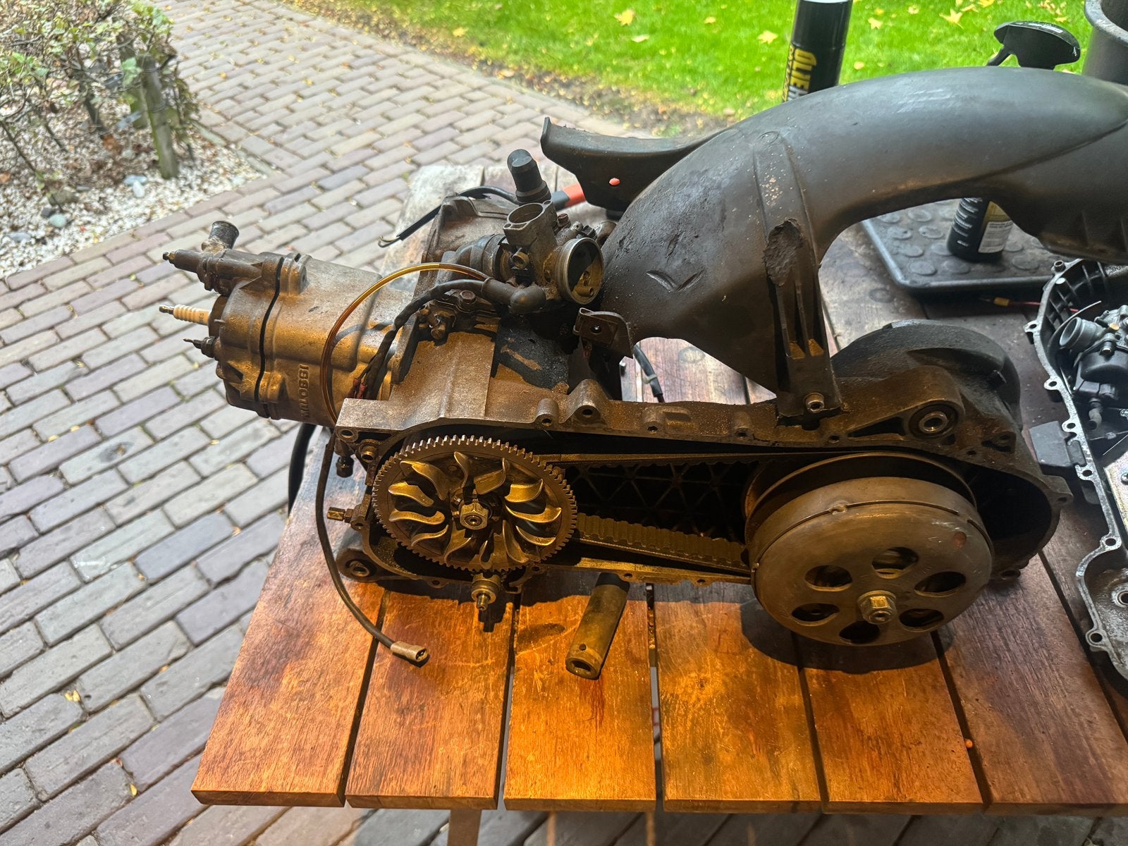 runner m07 sd blok 172, Ophalen