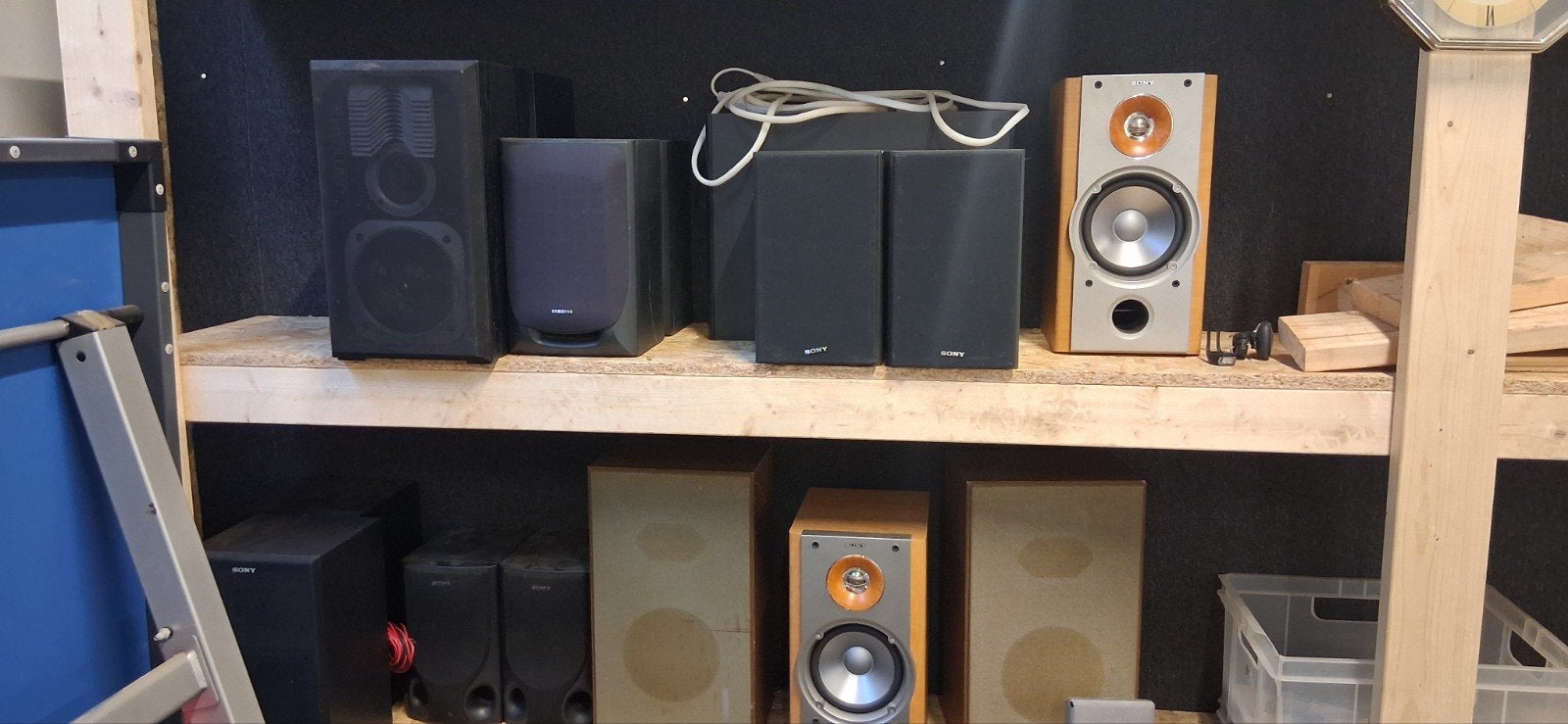 diverse speakers, Stereo speakers, Gebruikt, Minder dan 60 watt, Ophalen
