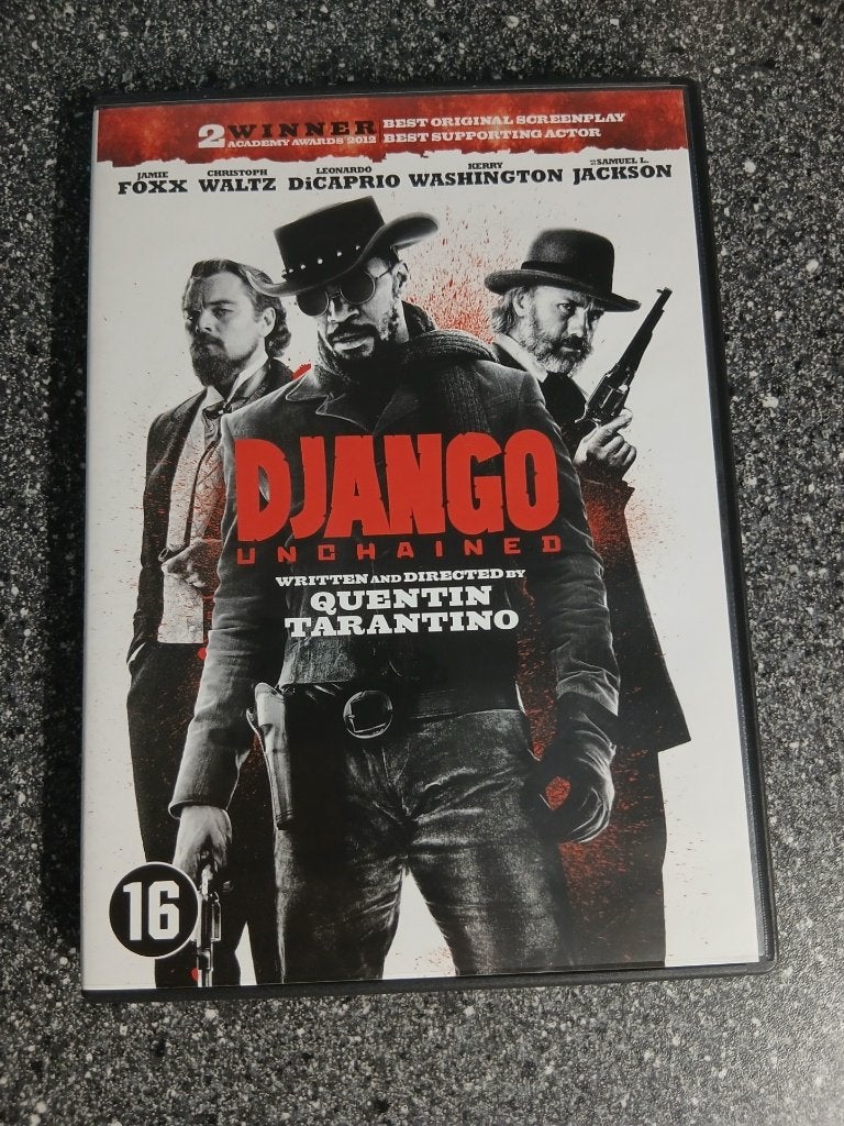 DVD DJANGO UNCHAINED, Vanaf 16 jaar, Ophalen of Verzenden, Zo goed als nieuw, Actie