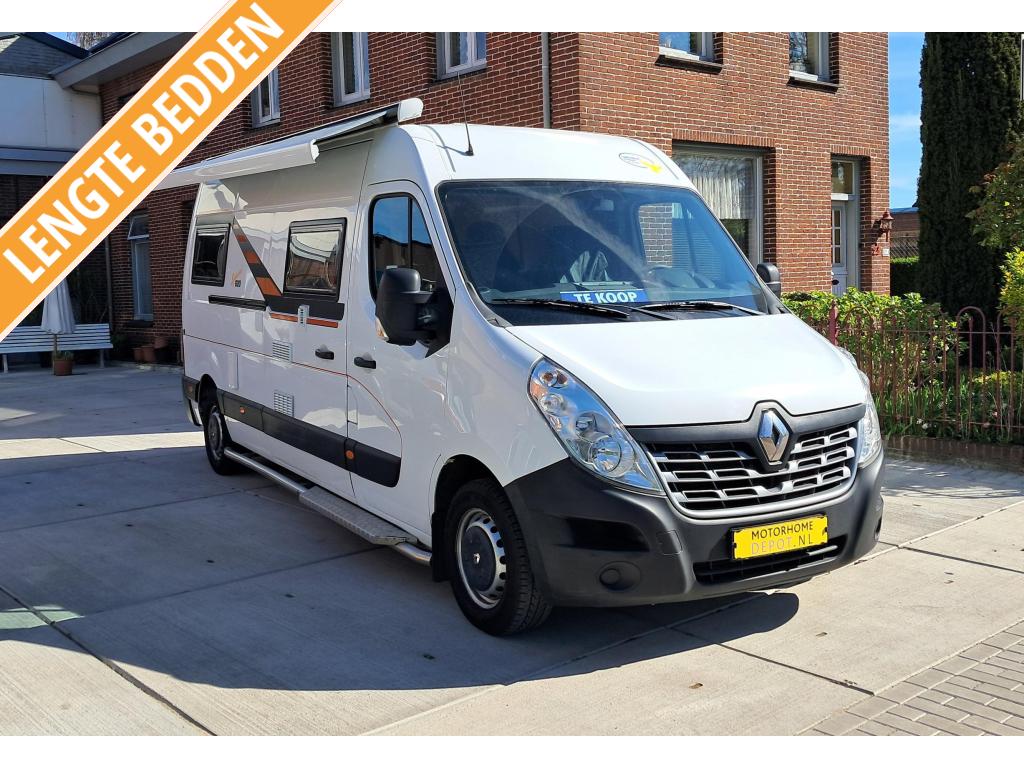 Renault Master 620 Prof. ingebouwd! / zonnepaneel, Overige merken, Buscamper of Camperbus, Tot en met 2, Bedrijf