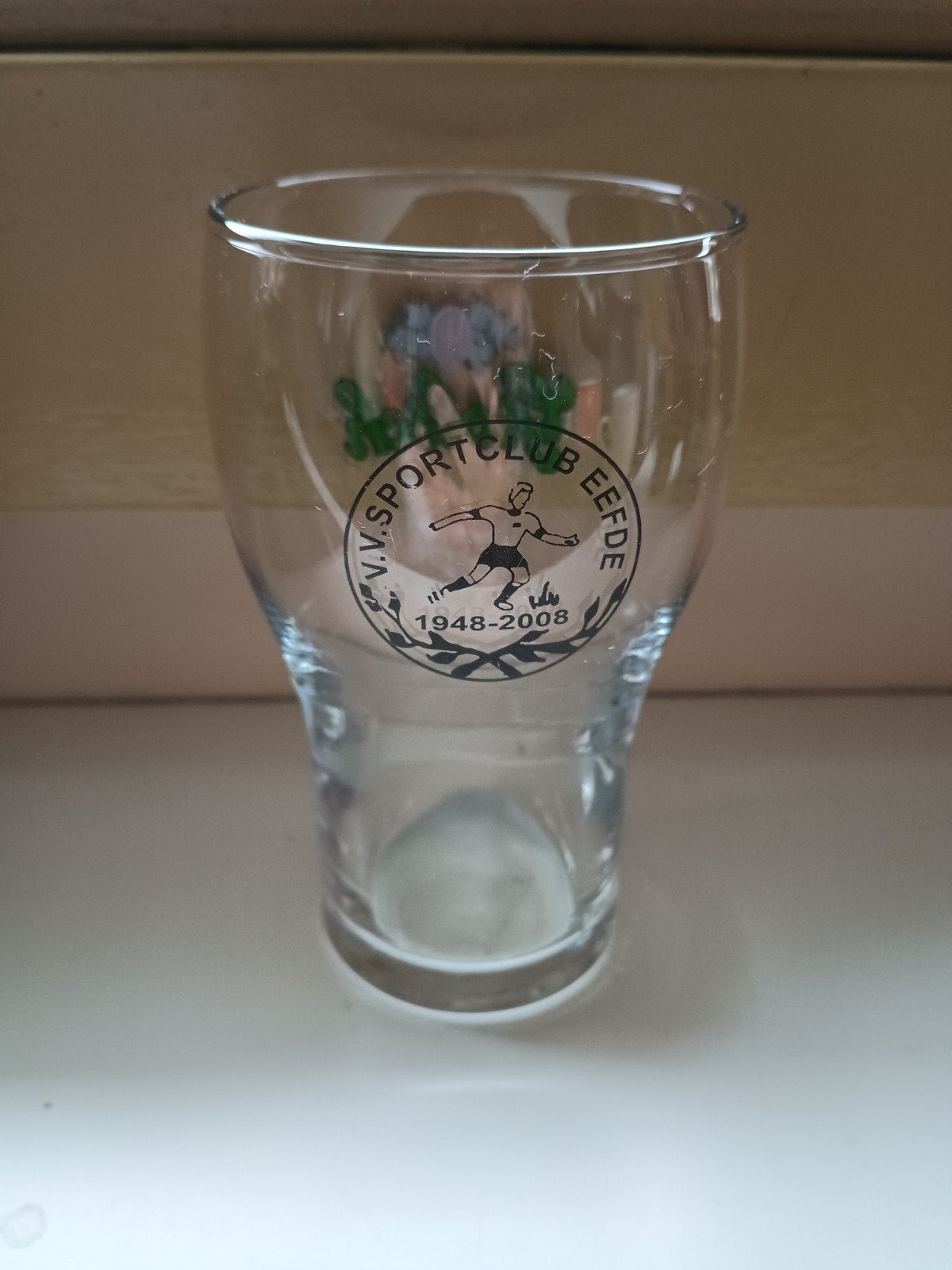 Grolsch bierglas V.V. Sportclub Eefde 1948-2008, Verzamelen, Ophalen of Verzenden, Zo goed als nieuw