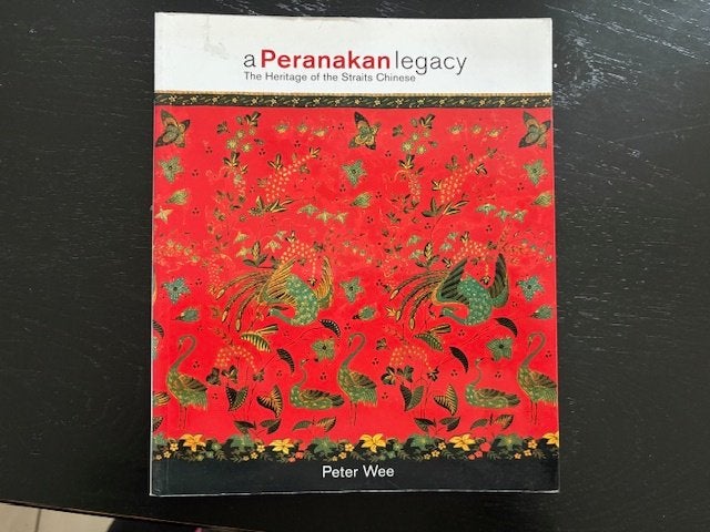 a peranakan legacy - Peter Wee, Ophalen of Verzenden, Zo goed als nieuw