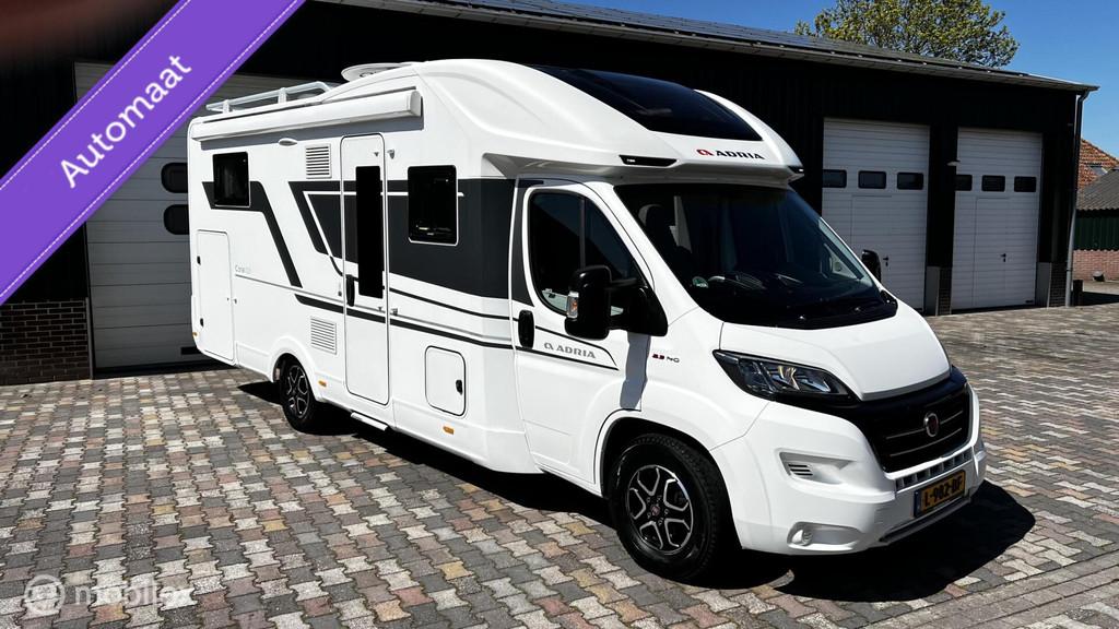 Adria CORAL 670 DL/9-G Automaat/Bomvol/E&P Level/Dakairco, Caravans en Kamperen, Campers, Automaat, 7 tot 8 meter, Bedrijf, Diesel