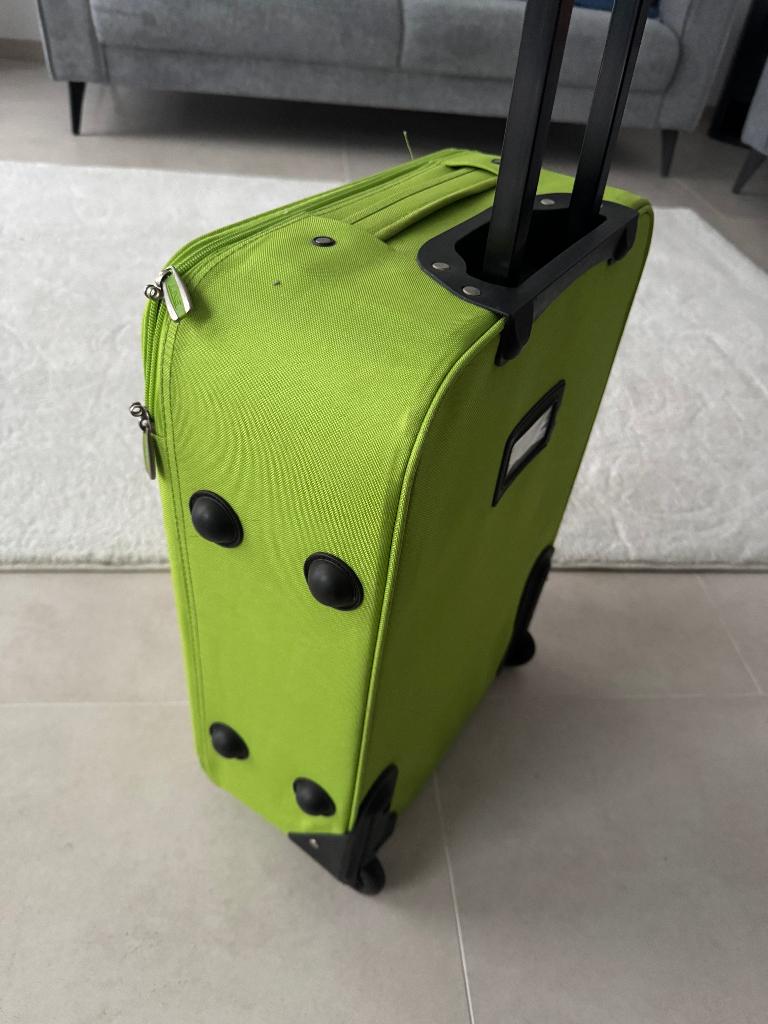Reiskoffer, Sieraden, Tassen en Uiterlijk, Koffers, Overige materialen, Wieltjes, Gebruikt, 50 tot 60 cm