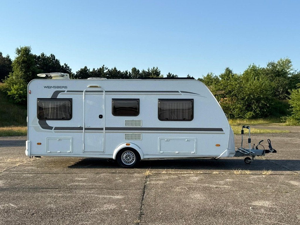 Weinsberg 480 EU 2016 Mover Voortent Zonnepaneel Fietsendr., Overige merken, Rondzit, Schokbreker, Particulier