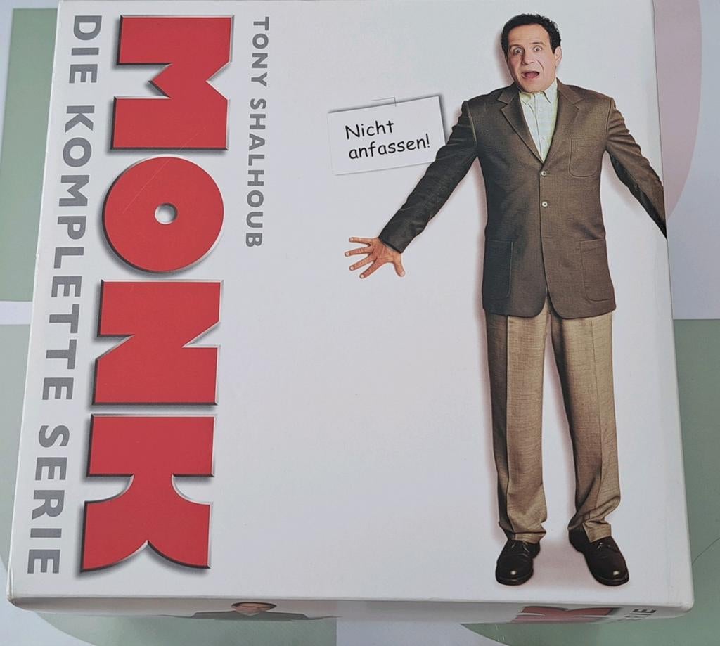 Monk: De complete serie - DVD Boxset, Hobby en Vrije tijd, Schilderen, Zo goed als nieuw, Ophalen