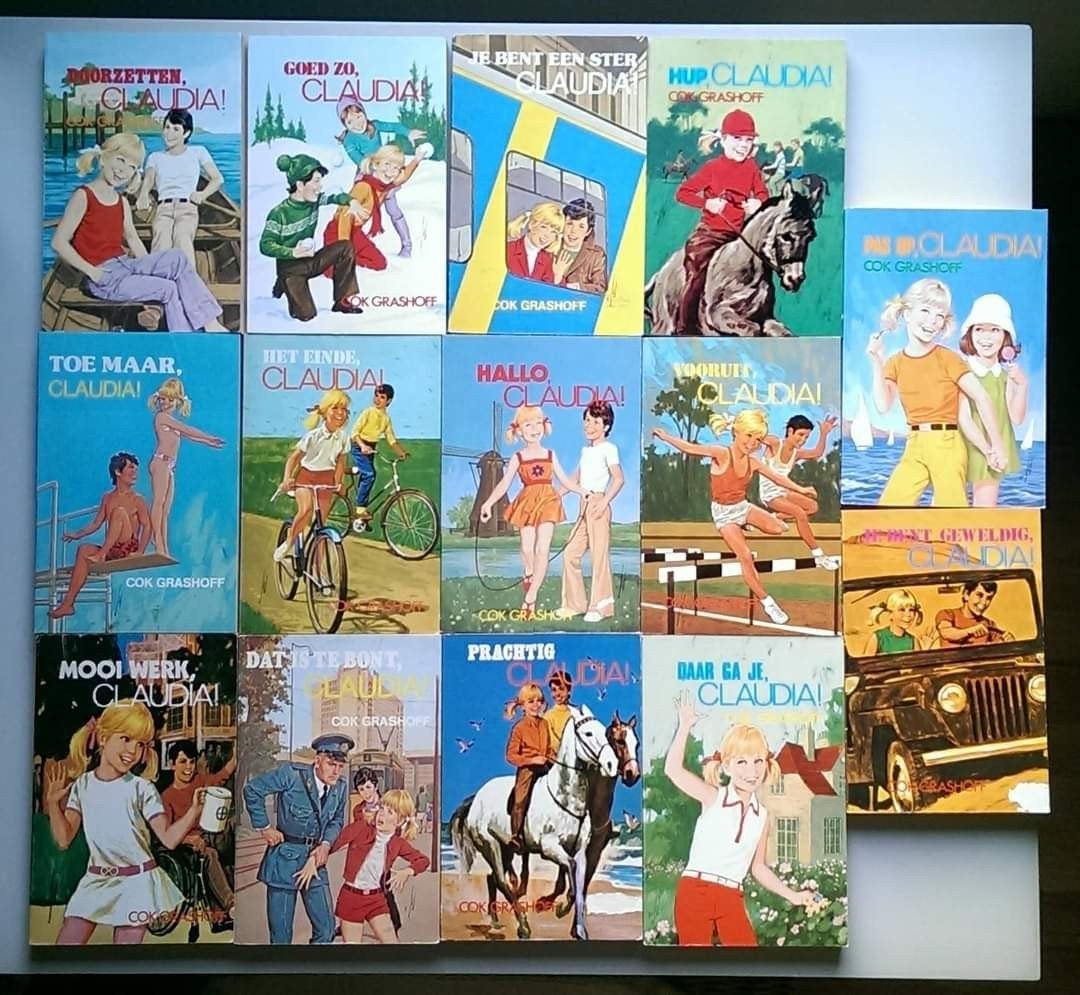 14 x claudia meisjes leesboeken in 1 koop voor 40 euro, Ophalen of Verzenden, Zo goed als nieuw, Fictie algemeen