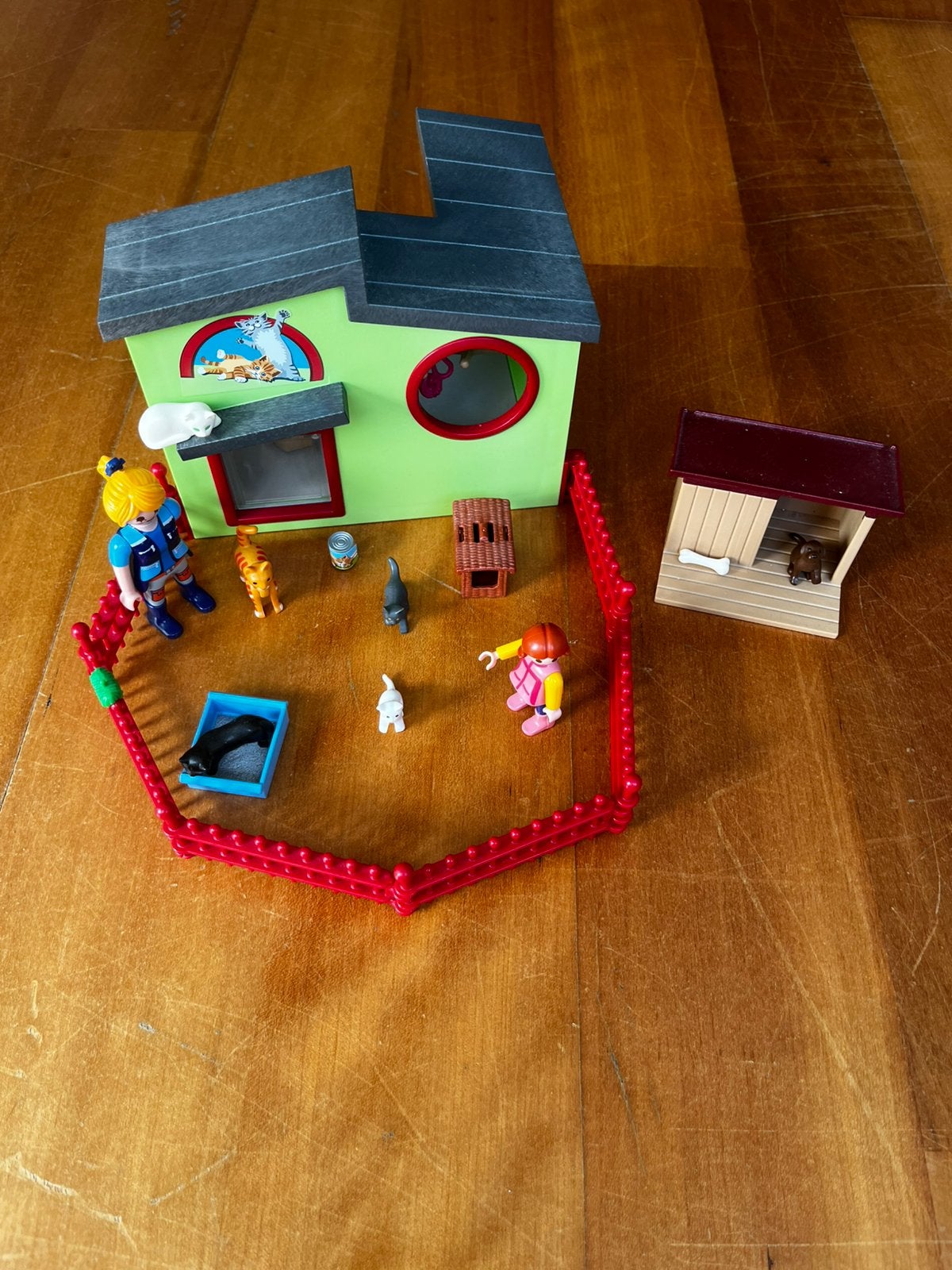 Playmobil citylife kattenverblijf, Ophalen of Verzenden, Gebruikt, City life