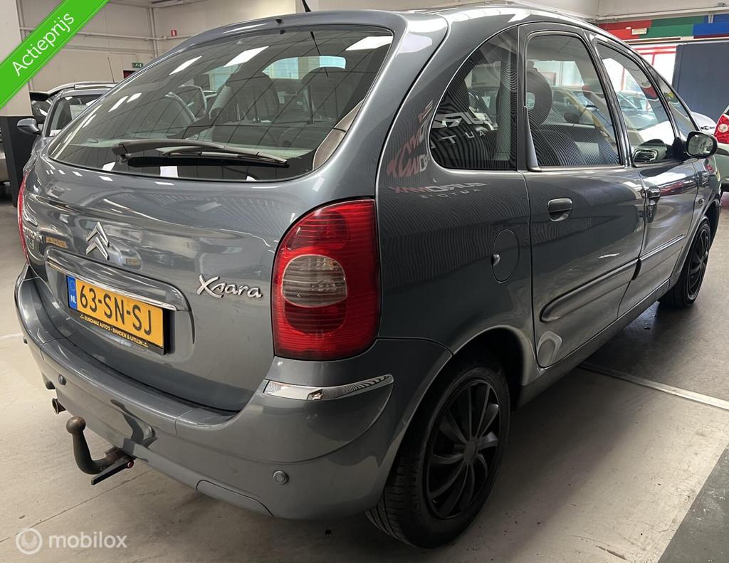 Citroen Xsara Picasso 1.6i-16V - NAP- Cruise - Trekhaak, Voorwielaandrijving, Stof, Zwart, 4 cilinders