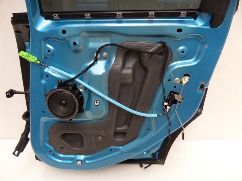 MINI F55 DEUR PORTIER RA ELECTRIC BLUE, Gebruikt, -, Deur, -