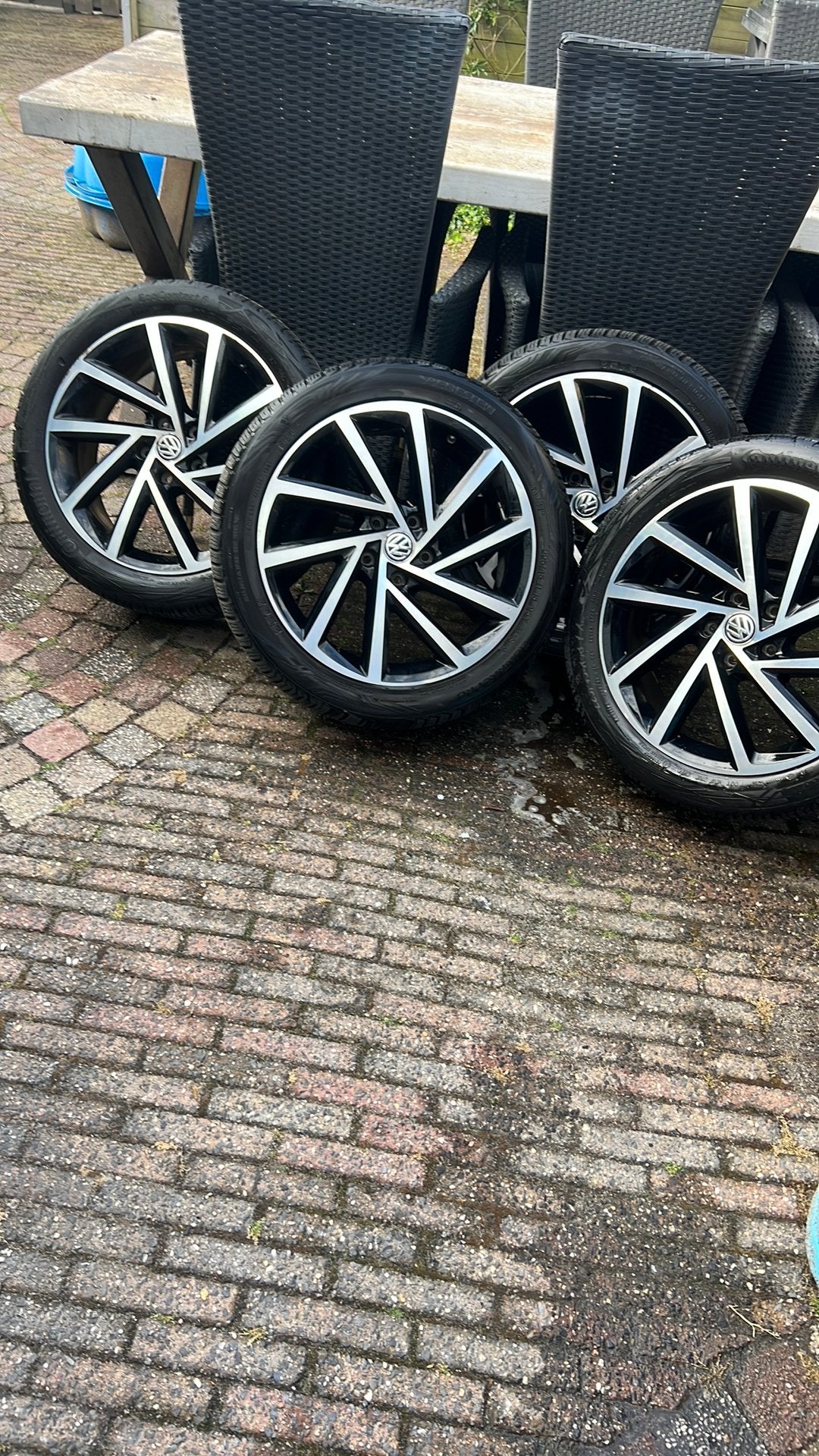 Originele 18 inch velgen. Et 45  5x112 ., Ophalen, 18 inch, Velg(en), Zomerbanden
