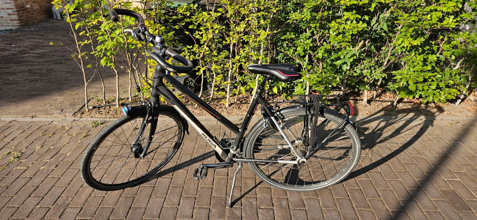 Koga Roadrunner dames maat 56, Ophalen, 28 inch, Gebruikt, Velgrem