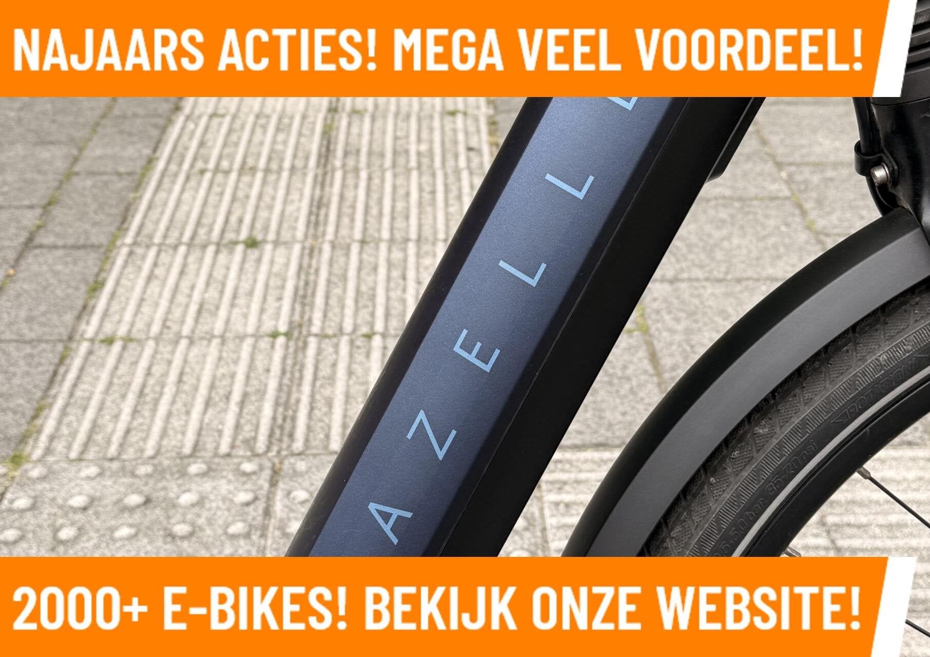 Gazelle Chamonix C5 Elektrische fiets met SHIMANO motor MRA!, Fietsen en Brommers, 55 tot 59 cm, Zo goed als nieuw, 50 km per accu of meer