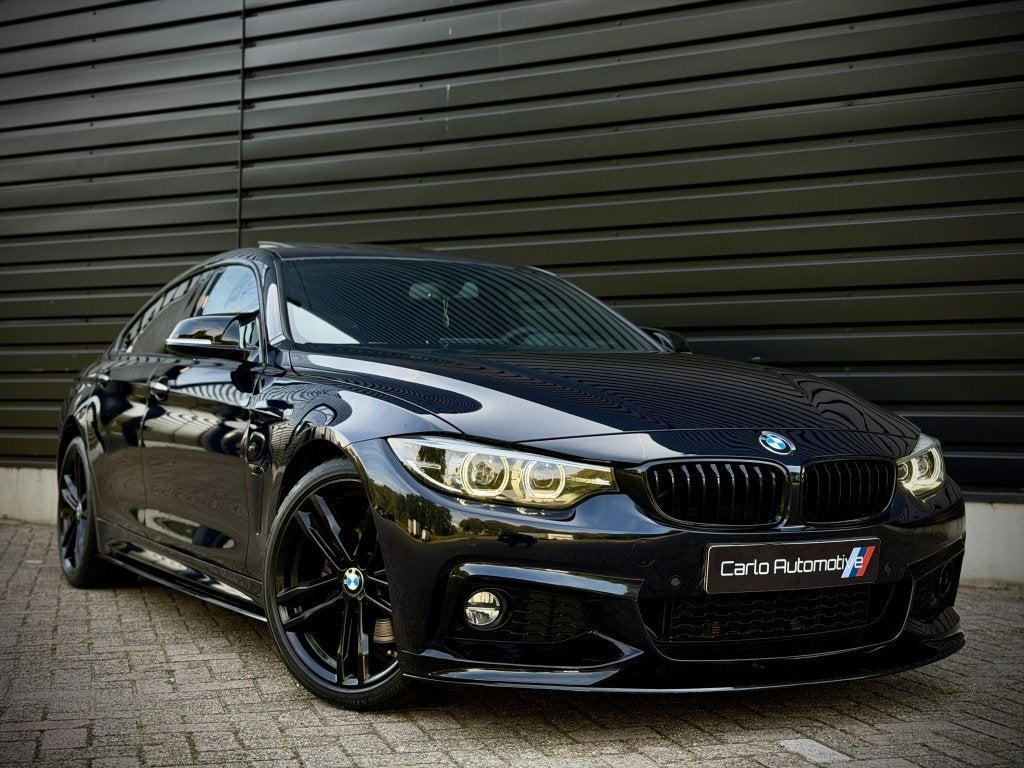 BMW 4 Serie Gran Coupé 430i M-PERFORMANCE DAK|HEADUP|H/K|M, Auto's, Stof, Gebruikt, Euro 6, 4 cilinders