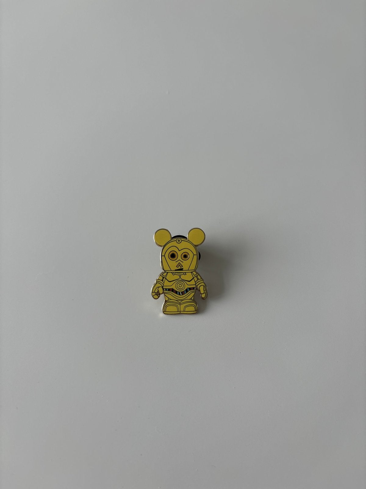 Disneyland Parijs Pin - C-3PO Mickey Ears, Ophalen of Verzenden, Zo goed als nieuw, Figuurtje, Speldje of Pin