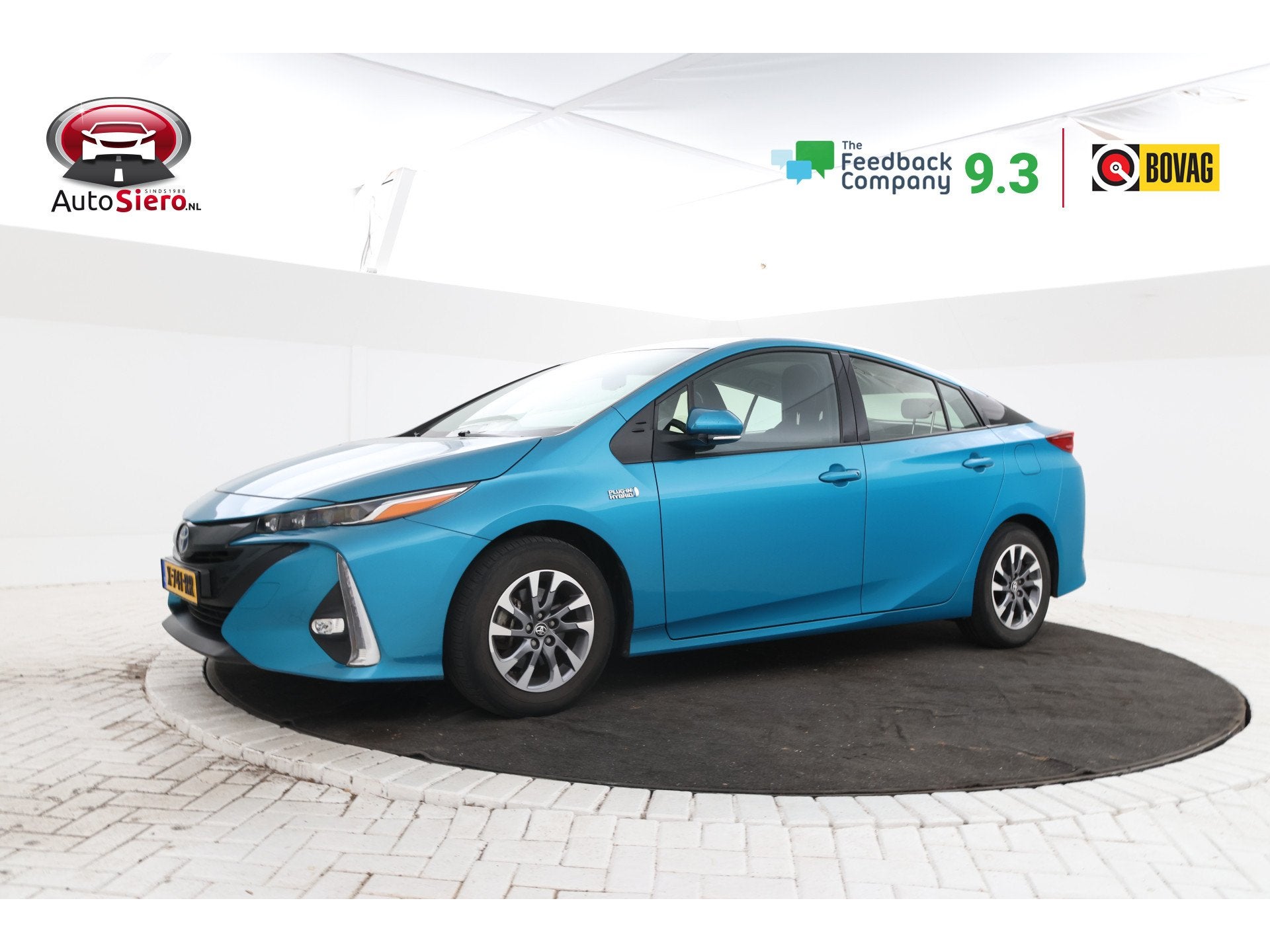 Toyota Prius 1.8 Executive Navigatie, Lmv, Climate,, Auto's, Stof, Gebruikt, Euro 6, 4 cilinders