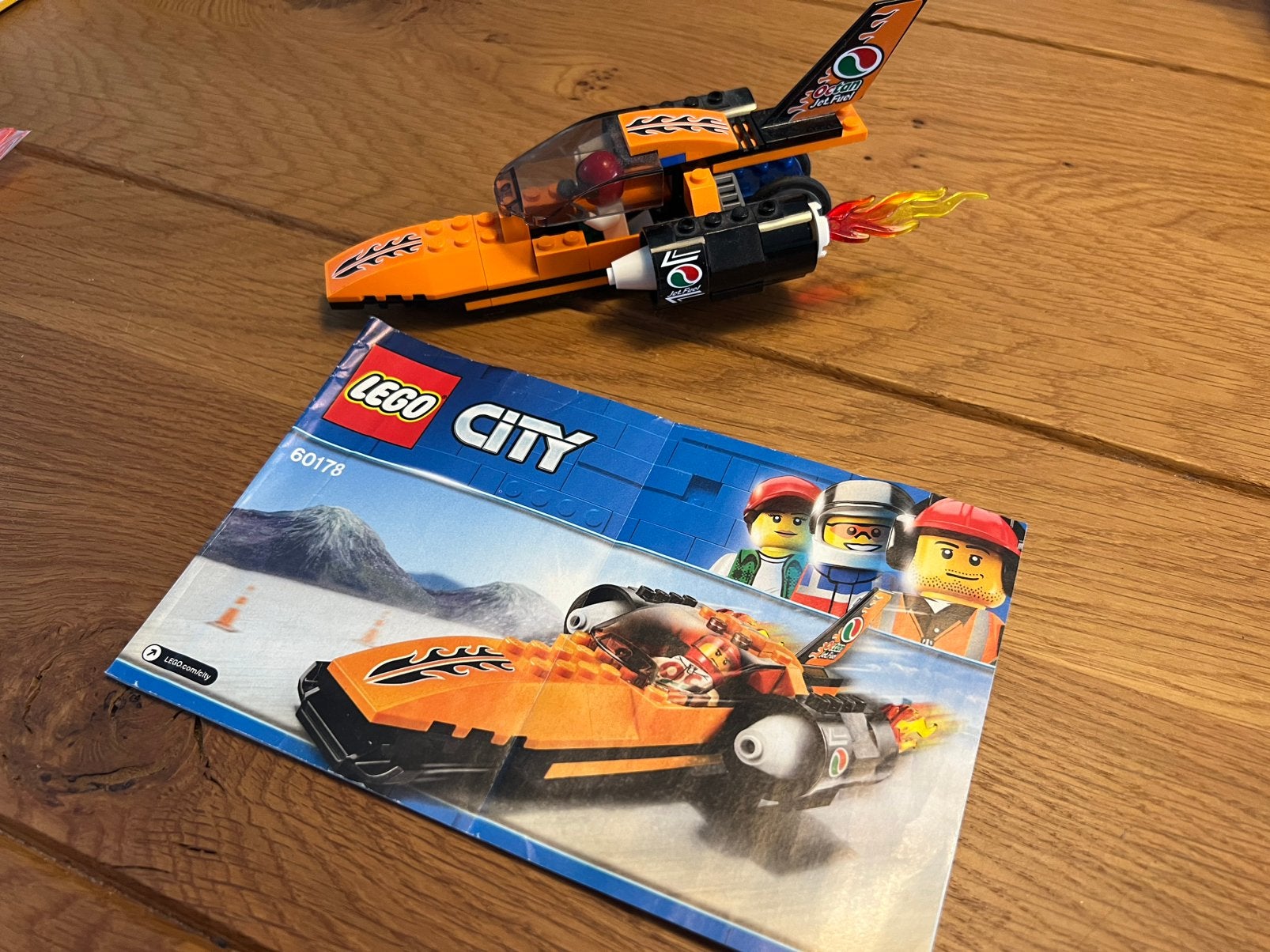 Lego City snelheidsrecord auto, Compleet, City, Lego, Ophalen of Verzenden