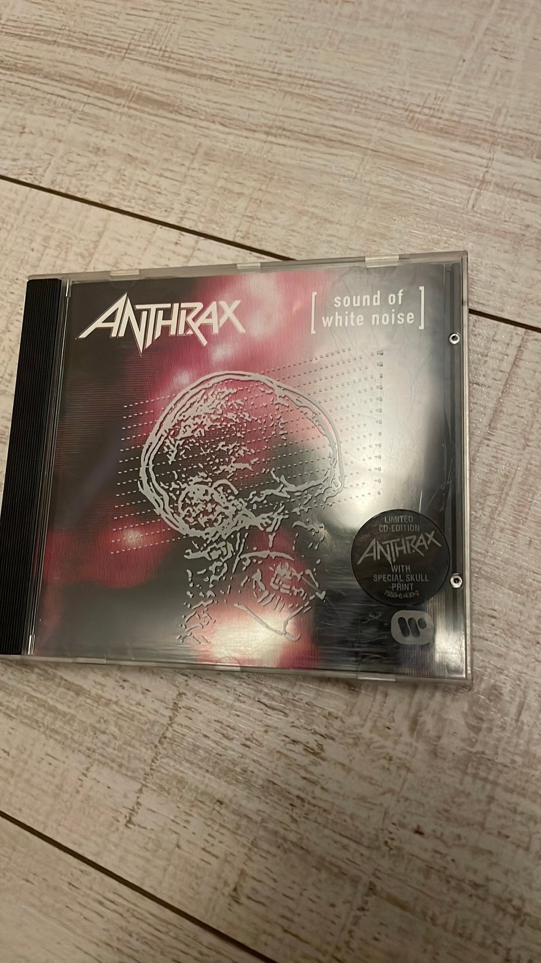 Anthrax - sound of white noise, Ophalen of Verzenden, Gebruikt
