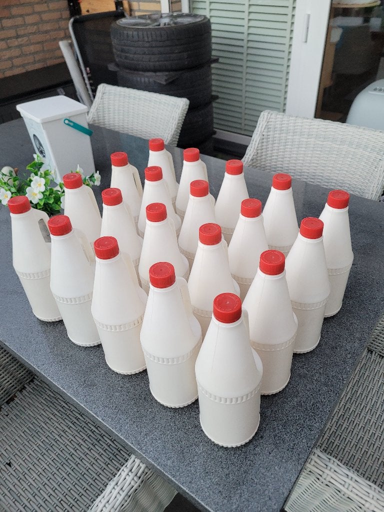 T.K. 20 FLESSEN SILICONEN OLIE, Ophalen