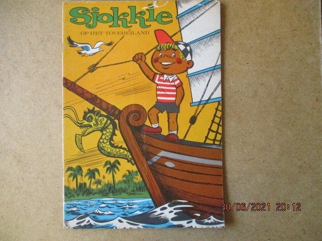 adv3885 sjokkie, Eén stripboek, Ophalen, Gelezen