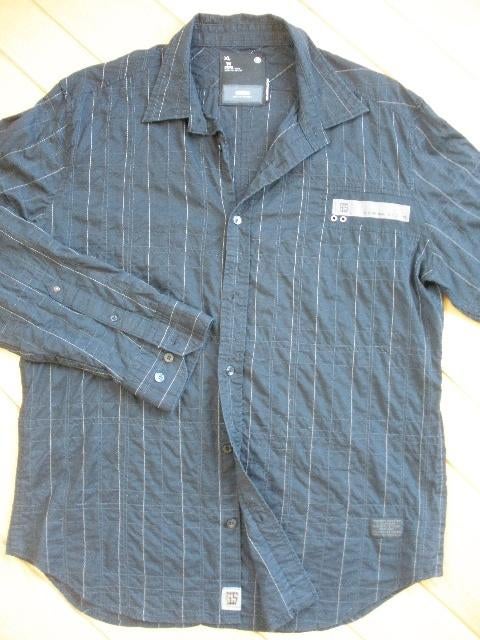 G-STAR bloes zwart ruit maat XL, G-Star Raw, Zwart, Ophalen of Verzenden, Zo goed als nieuw