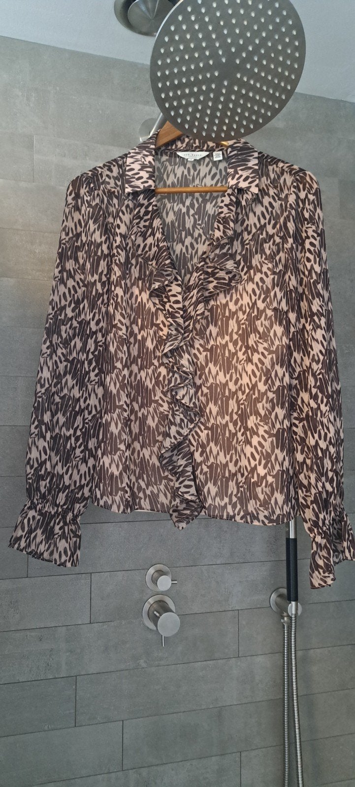Blouse ted baker mt 4, Ophalen of Verzenden, Zo goed als nieuw, Roze