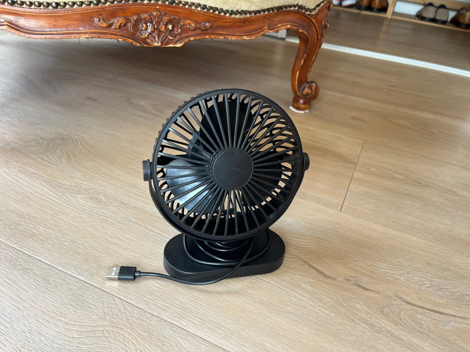 Tafelventilator, Ophalen, Zo goed als nieuw, Tafelventilator
