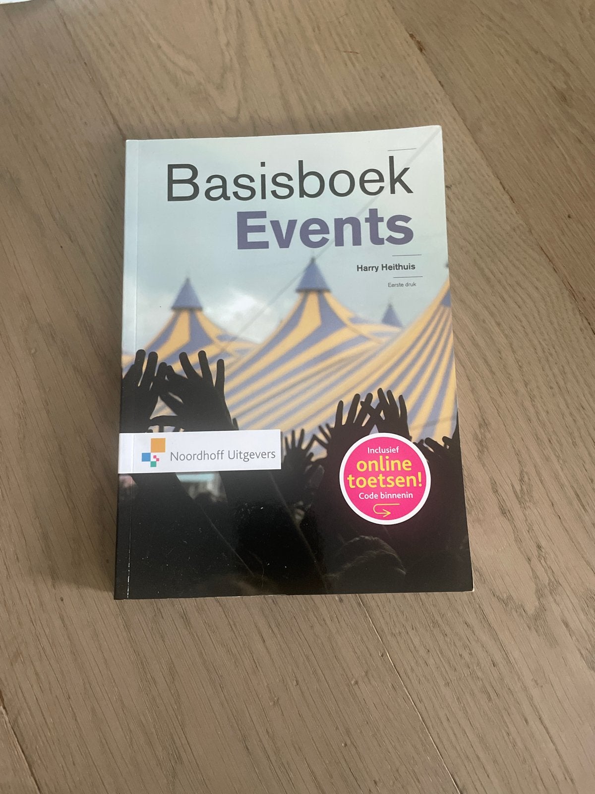 Basisboek Events - Harry Heithuis (Inclusief online toetsen!, Boeken, Ophalen of Verzenden, Gamma, Zo goed als nieuw, HBO