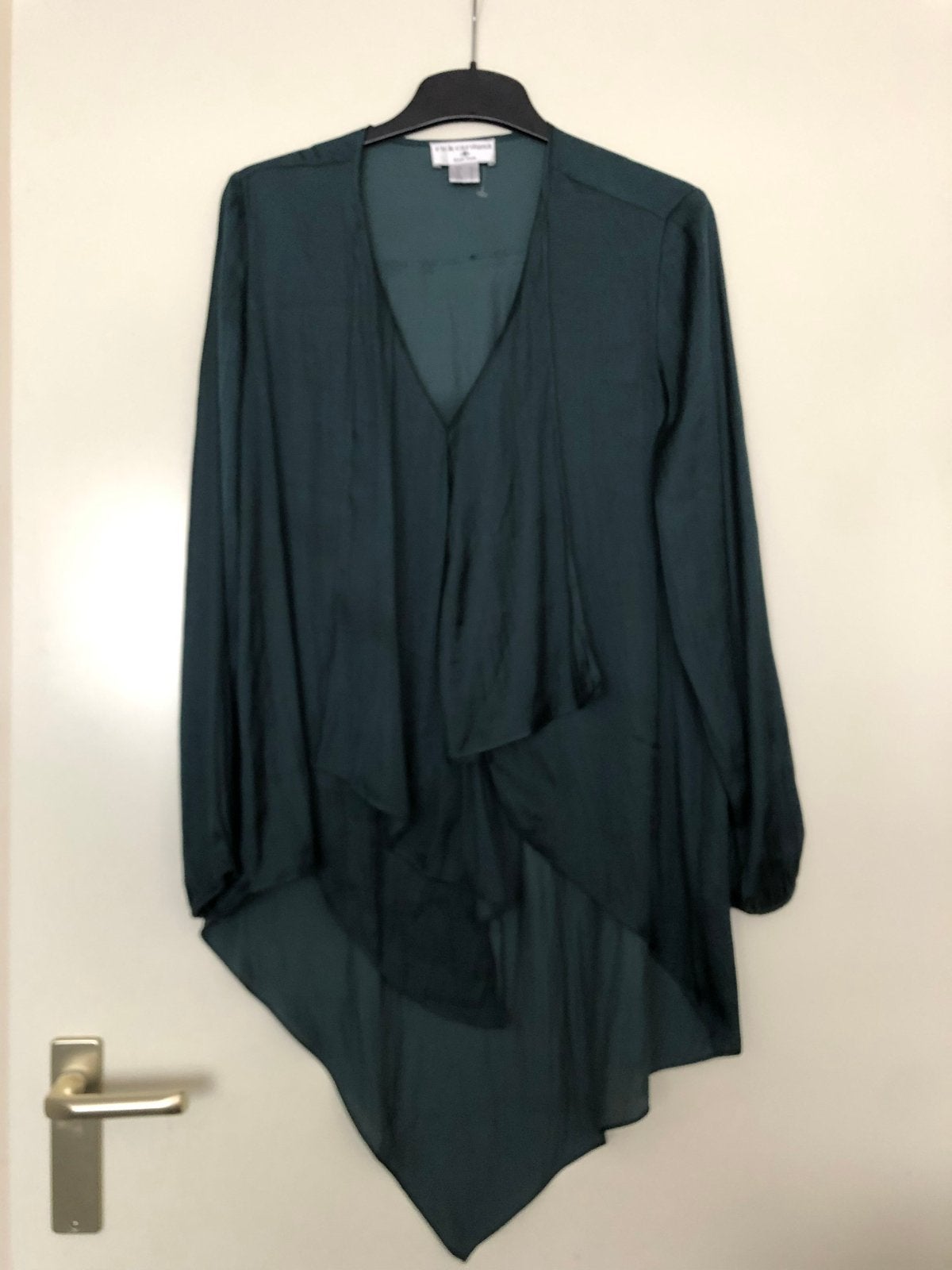 Prachtige aparte blouse van Rick Cardona New York maat 38, Ophalen of Verzenden, Zo goed als nieuw, Maat 38/40 (M), Groen