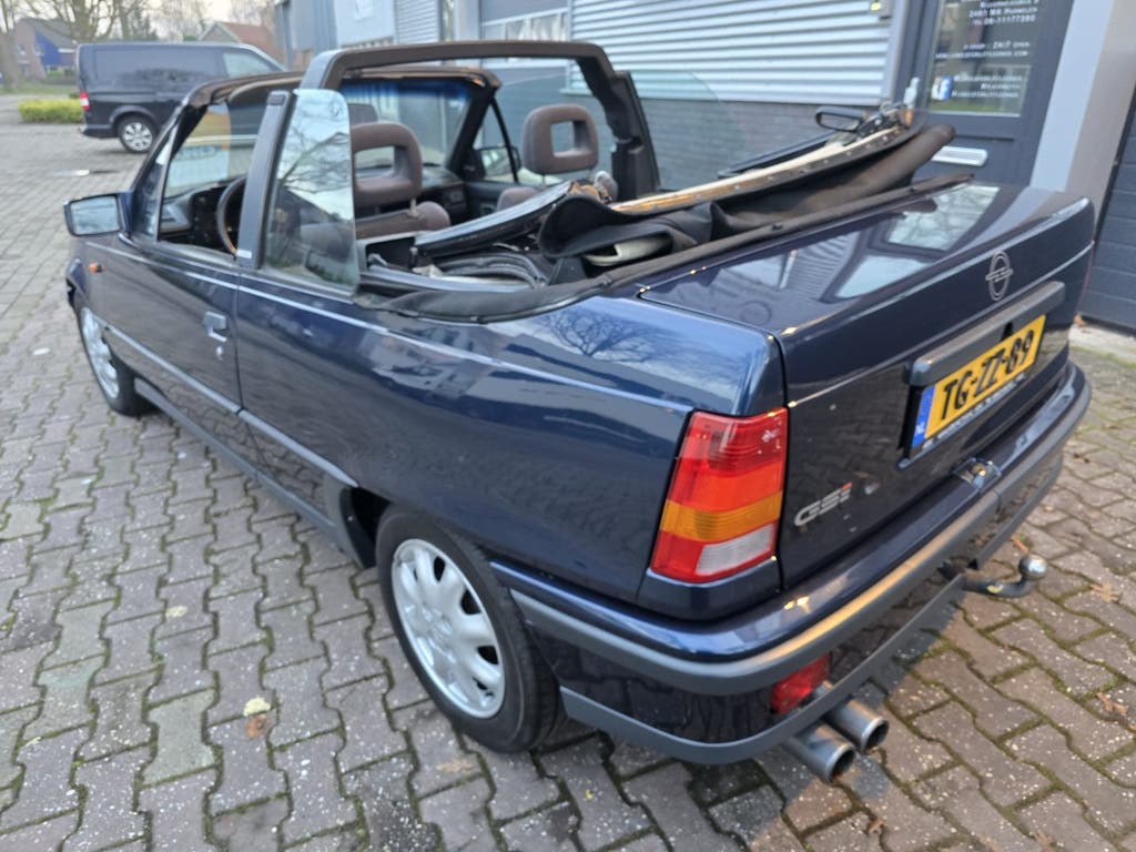 Opel KADETT-E-CABRIO C2.0NE GSI OPNIEUW GESPOTEN (bj 1990), foto 8