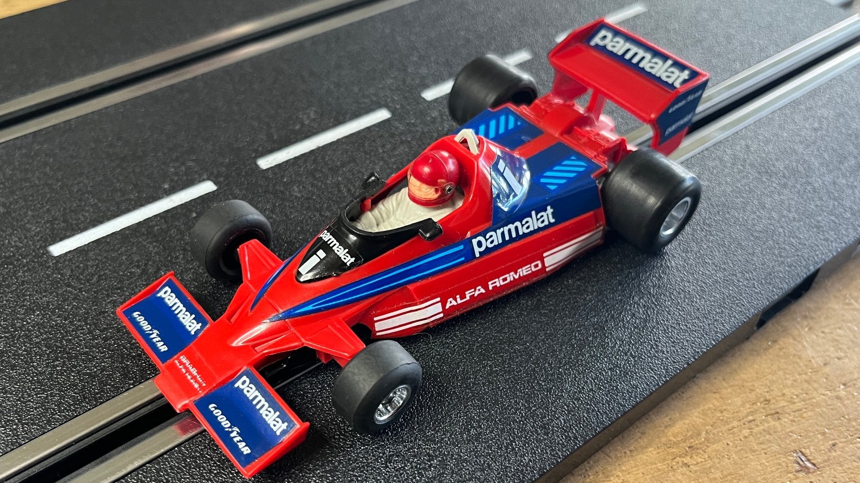 F1 Brabham Bt46 - 1978 , 1:48, Polistil (artikelcode A305), Kinderen en Baby's, Speelgoed | Racebanen, Overige merken, Ophalen of Verzenden