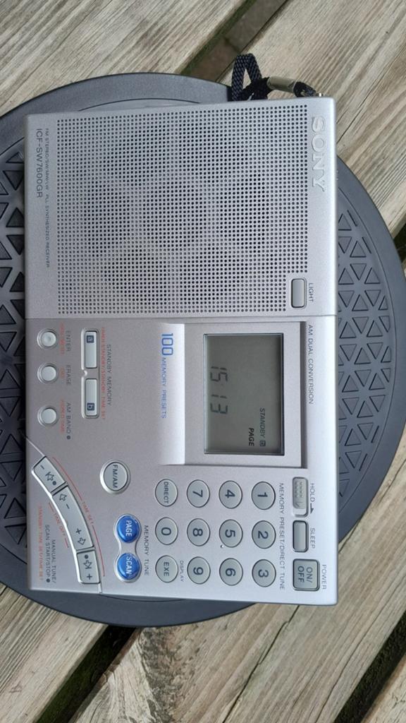 Sony ICF-7600GR wereldontvanger Made in Japan, Ophalen of Verzenden, Wereldontvanger