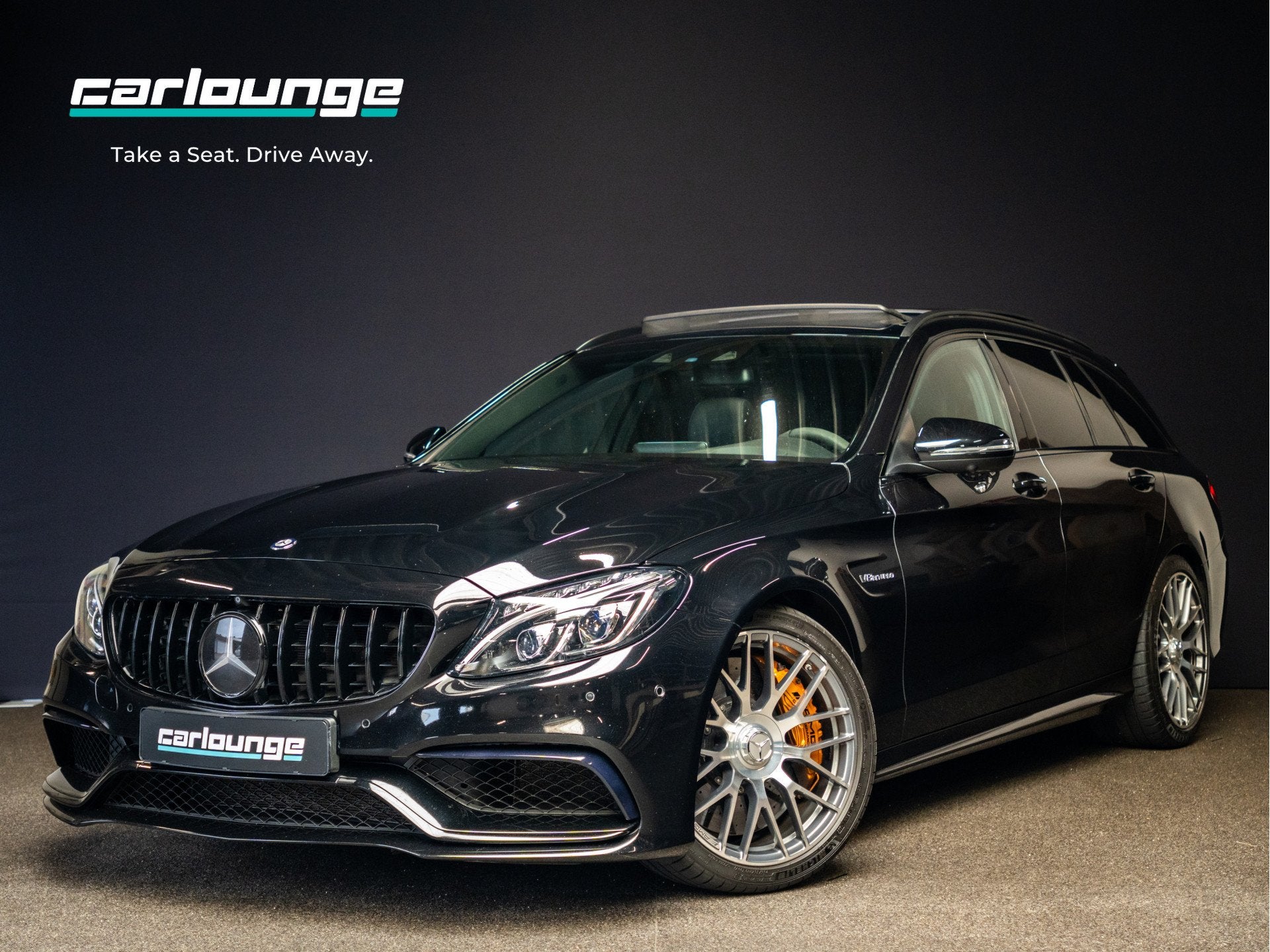 Mercedes-Benz C-Klasse AMG 63 S 1e lak|Keramisch|360 camera|, Auto's, Automaat, Achterwielaandrijving, Gebruikt, Leder