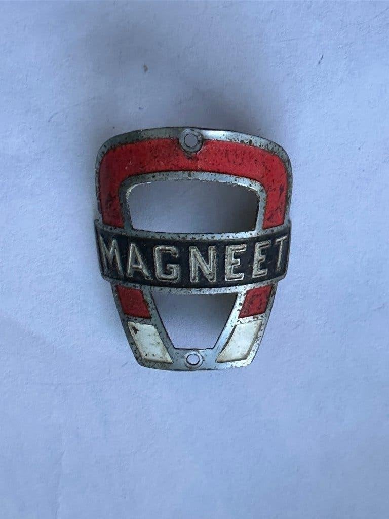 Mooi balhoofdplaatje Magneet. Balhoofd plaatje., Gebruikt, Magneet, Overige typen, Ophalen of Verzenden
