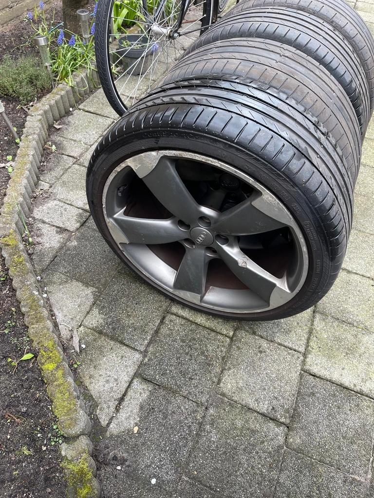 Audi A1 autobanden met velgen, Ophalen of Verzenden, Gebruikt, Audi