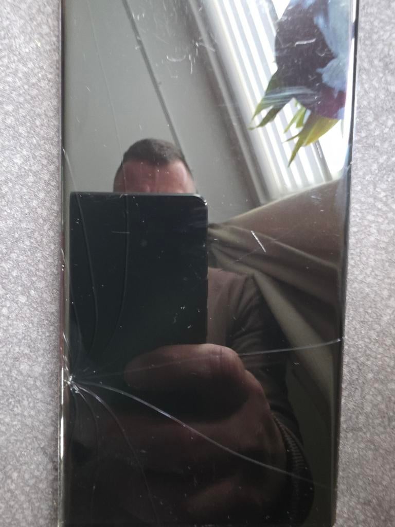 Samsung S23 Ultra - Gebarsten scherm, werkt nog, Telecommunicatie, Mobiele telefoons | Samsung, Ophalen, Zwart, Touchscreen, Zonder simlock