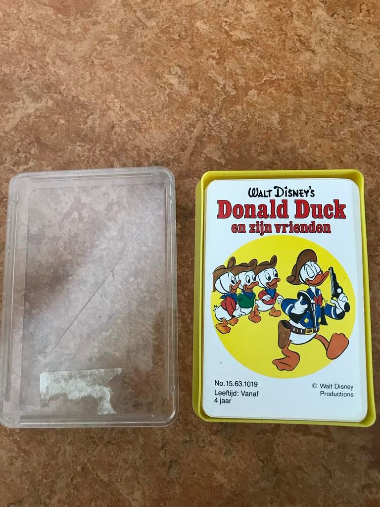 Walt Disney's Donald Duck kwartetspel, Ophalen of Verzenden, Gebruikt, Kwartet(ten)