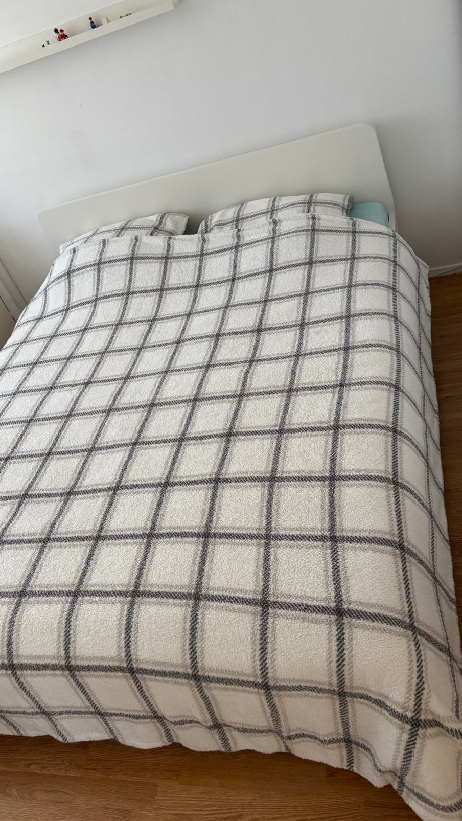 IKEA bed te koop inclusief matrassen., Ophalen, Wit, Tweepersoons, Zo goed als nieuw