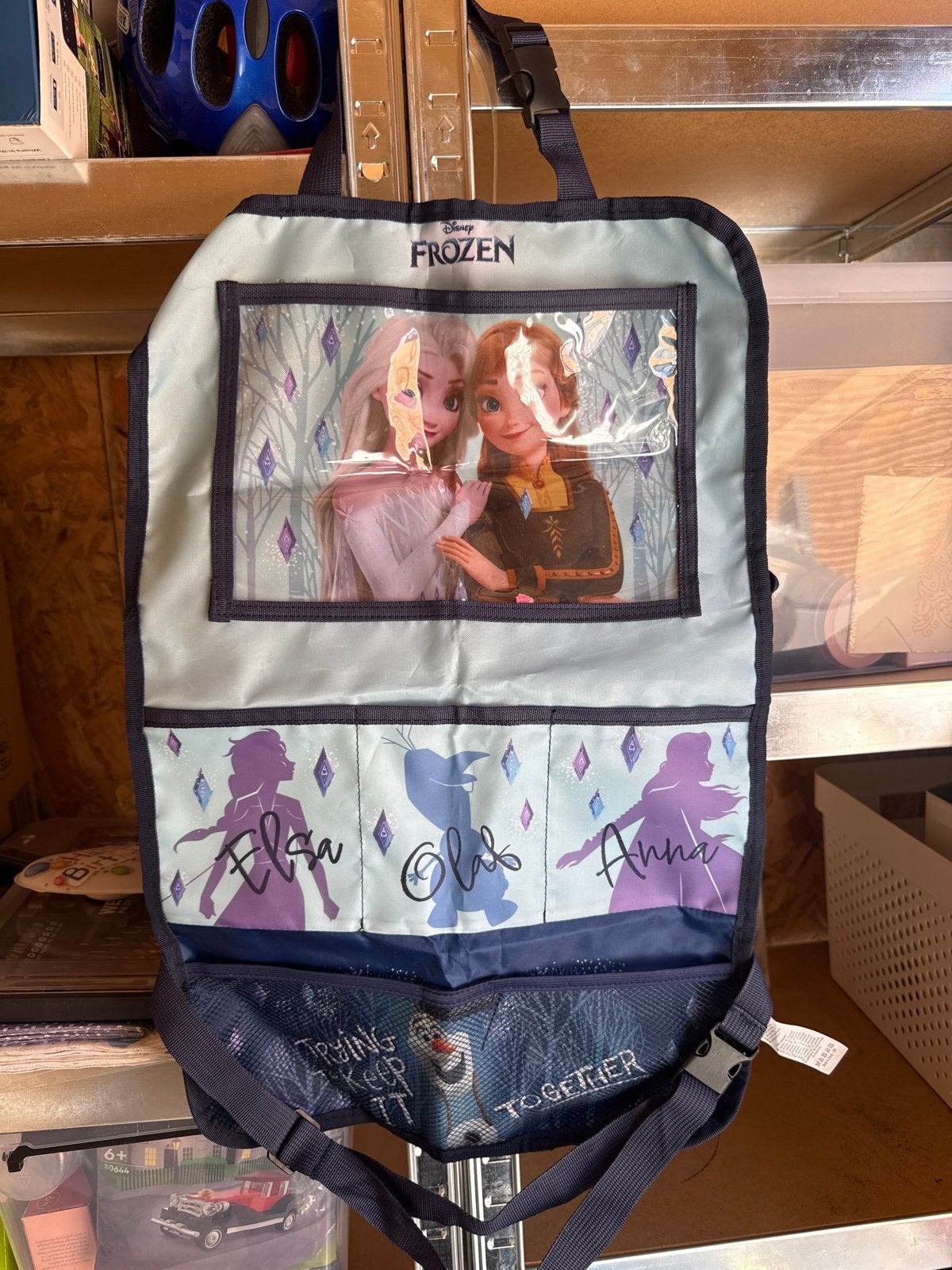 Disney Frozen auto organizer voor kinderen, Ophalen, Nieuw