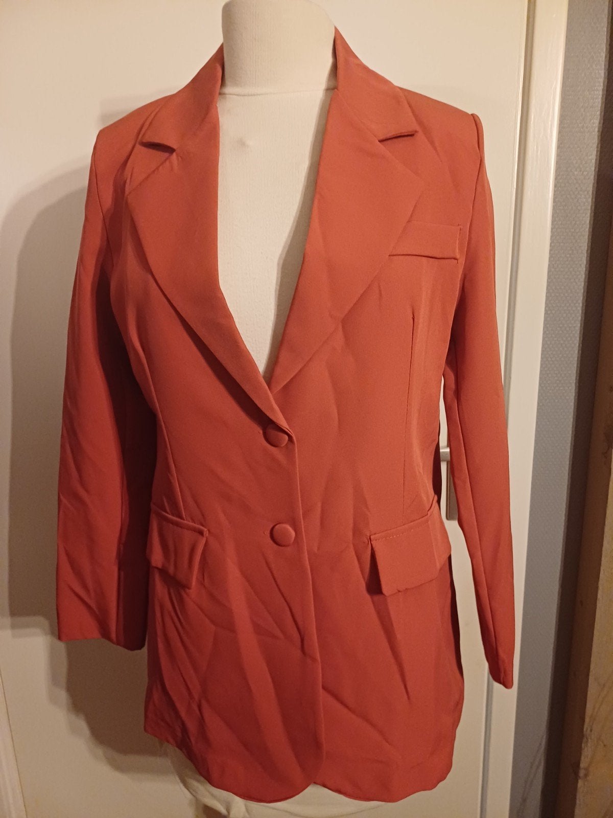 New Collection Blazer M/L Roestkleur, Maat 38/40 (M), Overige kleuren, Nw, Nw
