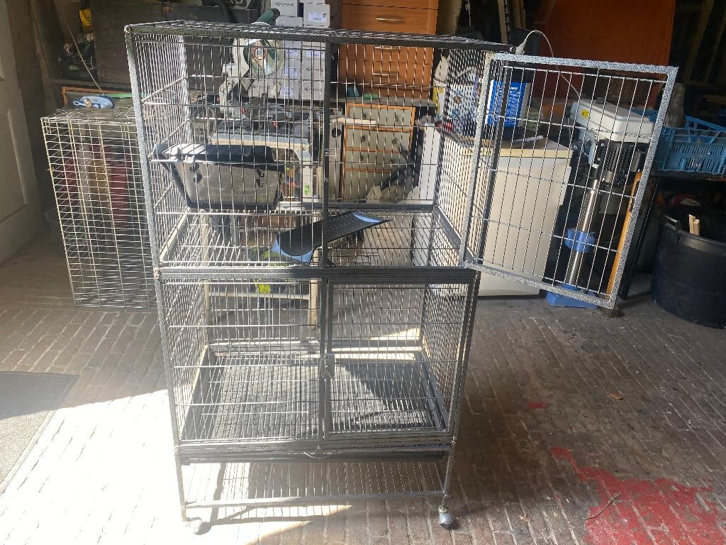 Rattenkooi of Frettenkooi, Ophalen, Kooi, Gebruikt, Minder dan 75 cm