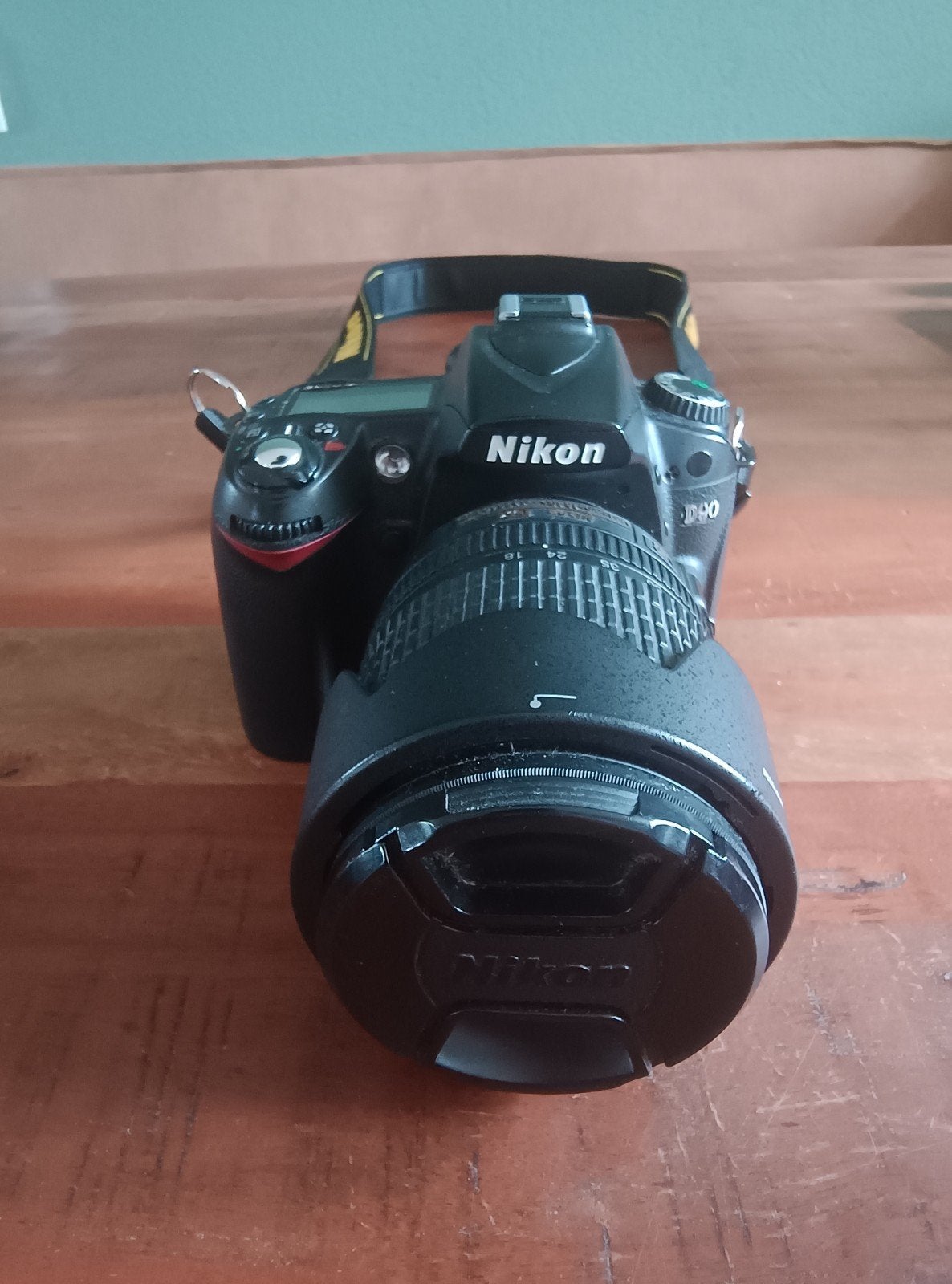 Nikon D90 spiegelreflexcamera 18-105mm VR lens, Gebruikt, Spiegelreflex, Ophalen of Verzenden, Nikon