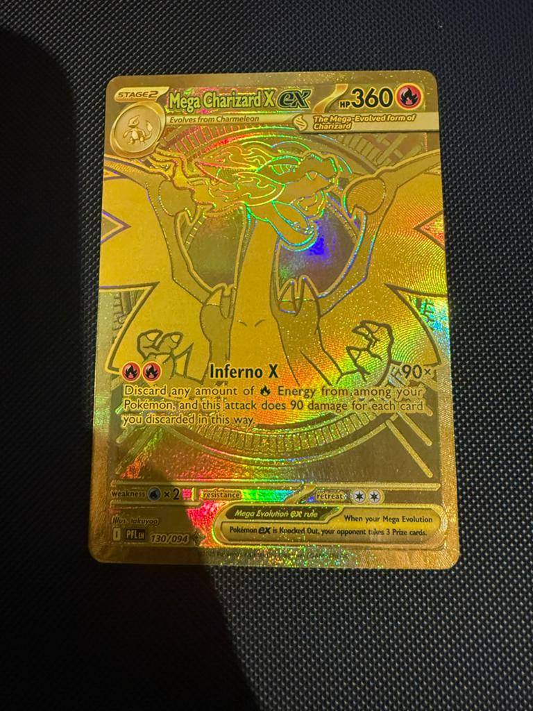Mega Charizard X Ex 130, Hobby en Vrije tijd, Verzamelkaartspellen | Pokémon, Ophalen, Zo goed als nieuw