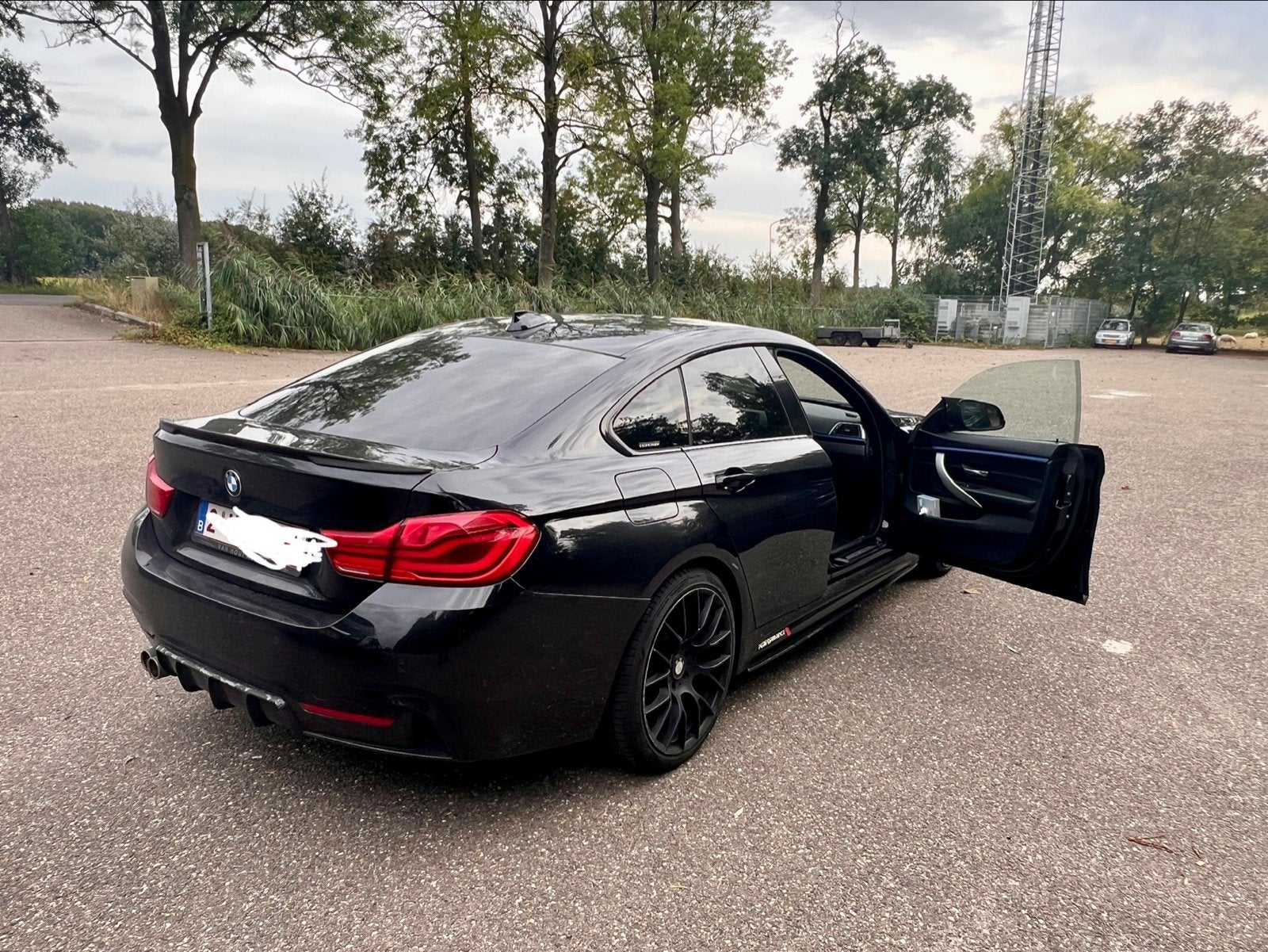 BMW 420d Gran Coupe  F36 2017 FACELIFT, Auto's, Automaat, Achterwielaandrijving, Zwart, Diesel