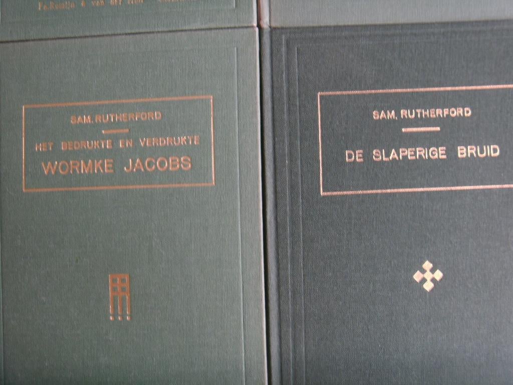 4 boeken van Samuel Rutherford., Ophalen of Verzenden, Zo goed als nieuw, Samuel Rutherford, Christendom | Protestants