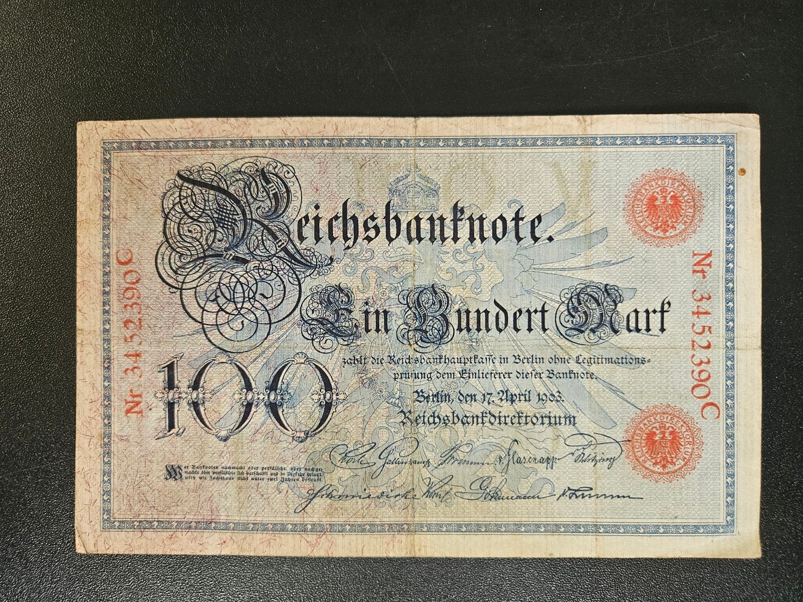 Duitsland pick 22 1903        2, Postzegels en Munten, Bankbiljetten | Europa | Niet-Eurobiljetten, Ophalen of Verzenden, Duitsland